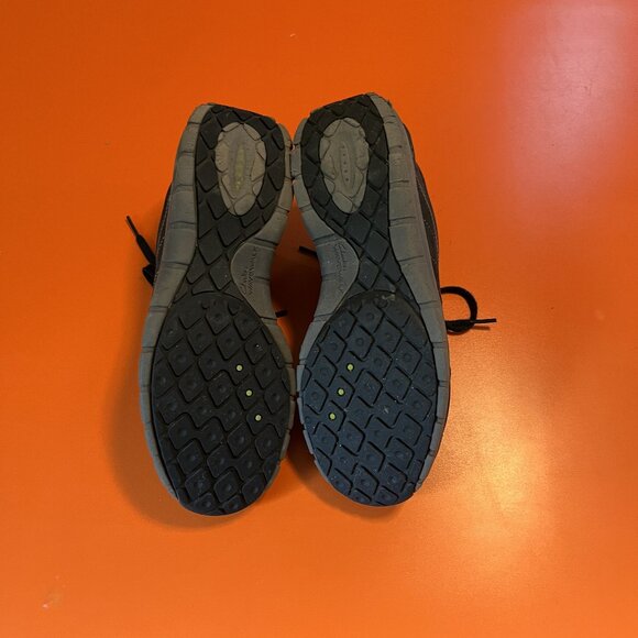 CLARKS Women's Black Wave Walk Lace Up Waterproof Walking Hiking Sneaker - Sz 10 - Picture 6 of 8